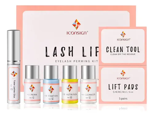 Kit Para Permanente De Pestañas Lifting Completo Iconsign