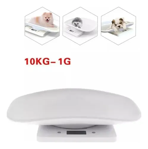 M- Báscula Veterinaria Digital Con Capacidad De 10 Kg ± 1 G