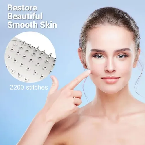 6 Parches Ojos Microagujas Acido Hialuronico Antiage