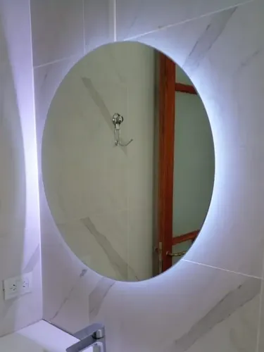 Espejo Circular Con Luces Led