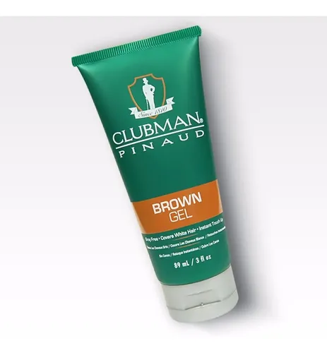 Gel Clubman Pinaud Marron Cubre Canas Temporal Barba 89ml