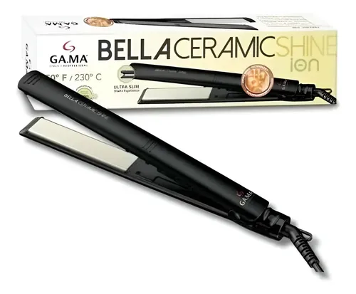 Planchita De Pelo Gama Ultra Slim Bella Ceramic Shine Ion