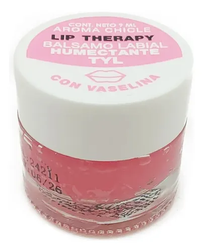 Balsamo Labial Chicle Humectante Con Vaselina Tyl