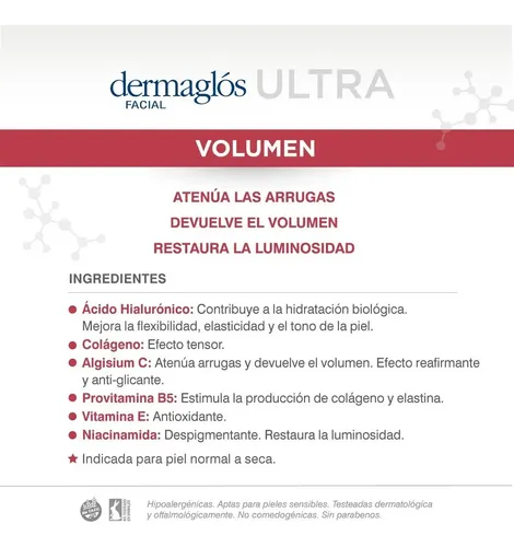 Dermaglós Contorno Ojos 15g Ultra Volumen Día/noche
