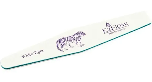 Kit Limas Para Uñas Ezflow White Tiger Pro File Grano 100 X3