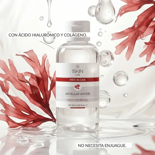 Skin Lab Agua Micelar Algas Rojas Hidratante X 200 Ml