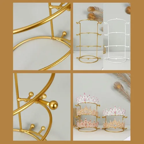 Estante Para Corona De Pelo De Boda, Soporte Para Tiara,