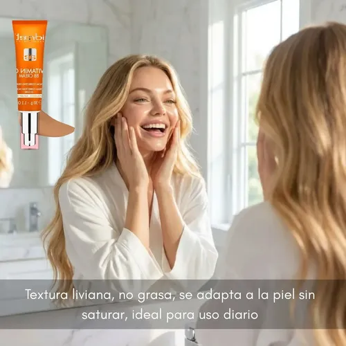 Base Maquillaje Vitamin C Bb Cream Correctora Idraet Dark 30