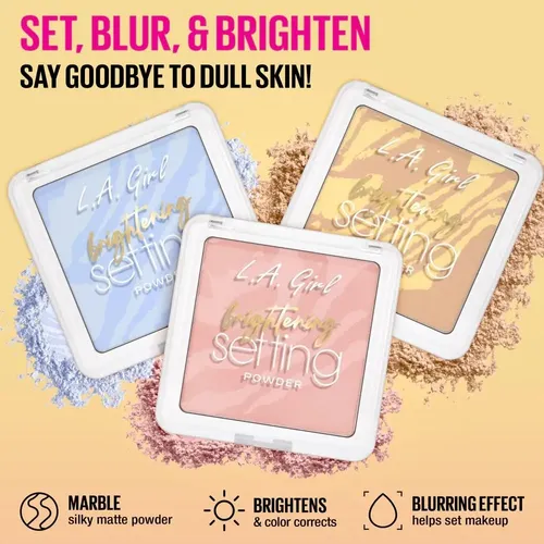 L.a. Girl Marble Polvo Suelto Brightening 28 G