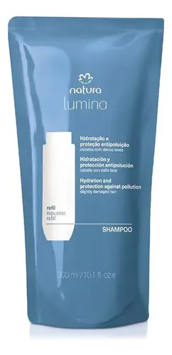Repuesto Shampoo Lumina Purificante Cabellos con Daños Leves 300 ml
