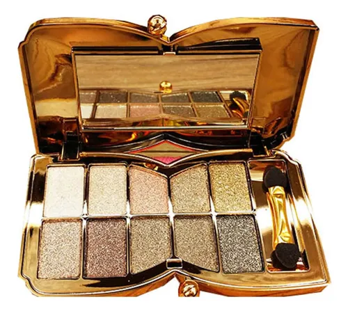 Bernecy Paleta Sombras Glitter 10 Colores Dorado