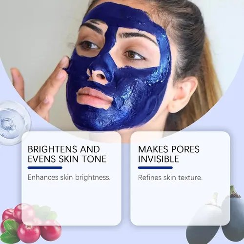 Mascarilla Facial En Polvo Azul Your Nila,arcilla Hidratante