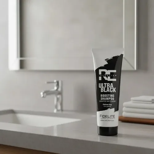 Shampoo Matizador Black Para Grises Fidelite Grey