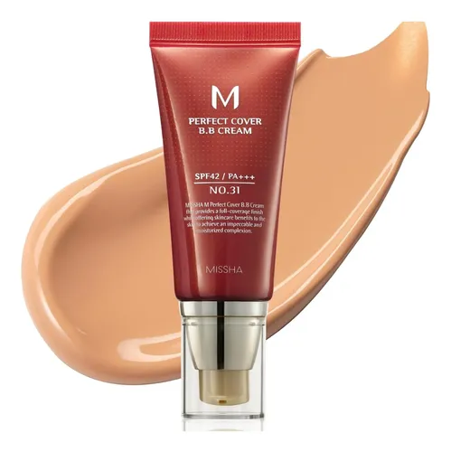 Crema Bb Missha Perfect Cover No 31 Beige Dorado 50ml Fps42