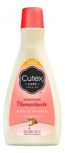 Cutex Quitaesmalte Humectante Aceite Almendras 100ml X 24uds