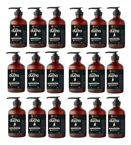 Pack X 9 Gel De Ducha Nutrilux Intensive 500 Ml Cada Uno