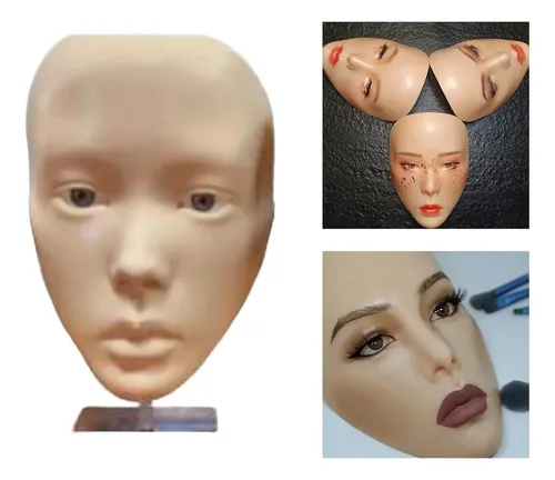 Yz Maquillaje Práctica Cara Tablero 3d Cara