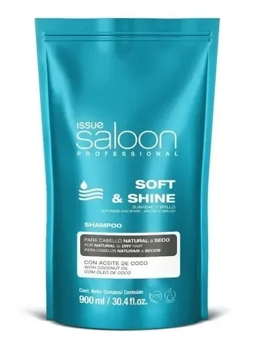 Kit Issue Profesional Shampoo Y Enjuague  Soft & Shine Secos