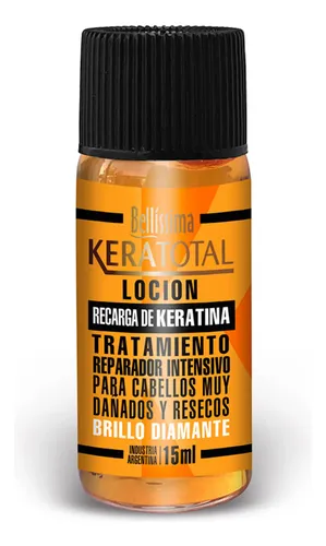 Estuche X 12 Ampollas Loción Capilar Keratotal Bellissima