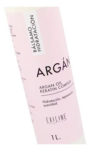 Exiline Argán Bálsamo Hidratación Acondicionador Pelo 1lt