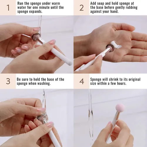 Esponja De Maquillaje Imethod, Aplicador De Esponja Para Cej