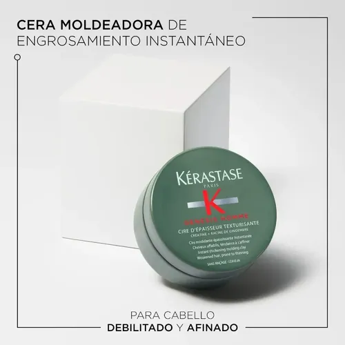 Kit Kérastase Genesis Homme Anticaída: Sérum + Cera Combo