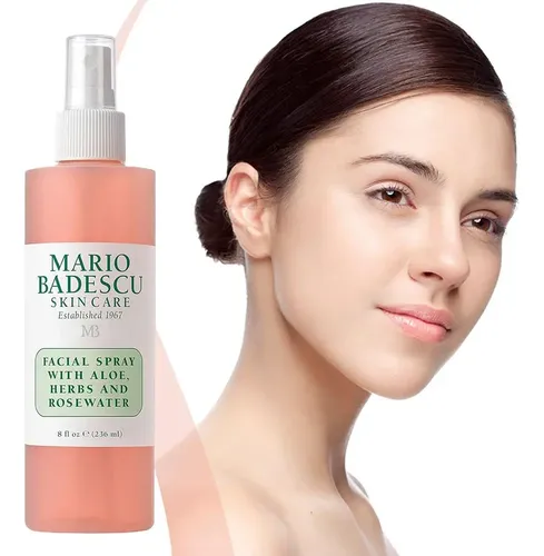 Badescu Ner Rose Herbal, Una Bruma Facial Nutritiva De Aloe