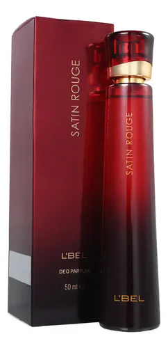 Satin Rouge L’bel Deo Parfum – Perfume para mujer, 50 ml, Blz