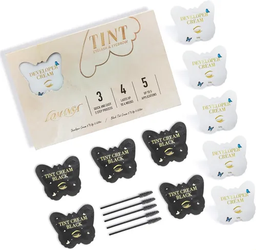 Kit De Tinte Para Cejas Y Pestañas Lomansa, Profesional