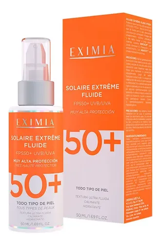 Eximia Solaire Extreme Fluido Sin Color Fps 50 X 50 Ml