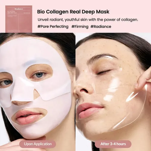 Mascarilla Facial Biodance Real Deep Mask 136g Piel Todo X4