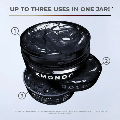 Tinte Para El Cabello Xmondo, Máscara Depositante De Color A