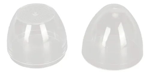 Estuche Portátil Con Forma De Huevo Transparente Para Esponj