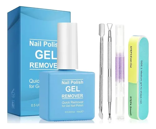 Conjunto Removedor Gel Uñas Bonnechance L