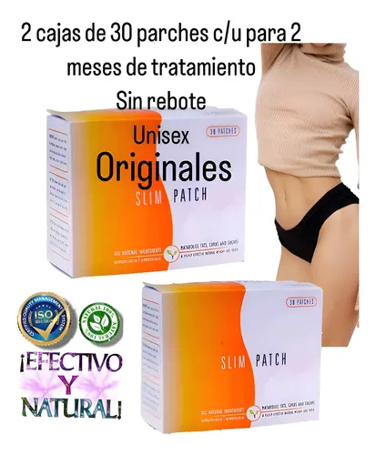 60 Piezas Parches Para Bajar De Peso Slim Patch Con Patente