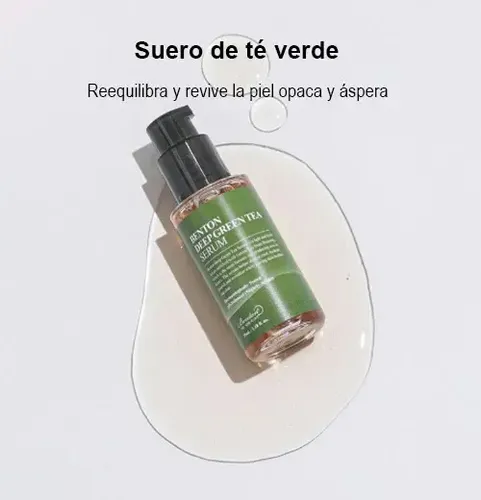 Benton Deep Green Tea Serum Hidratante Coreano Te Verde