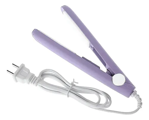 Mini Planchita De Pelo Calentamiento Rápido Plancha Color Violeta