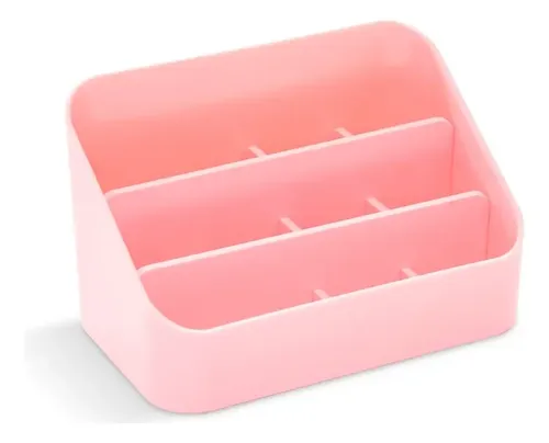Organizador De Cosmeticos Art 8502 Colombraro Color Rosa