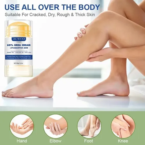 /crema Acwoo Con 60% De Urea, Crema For Pies Con Urea .\