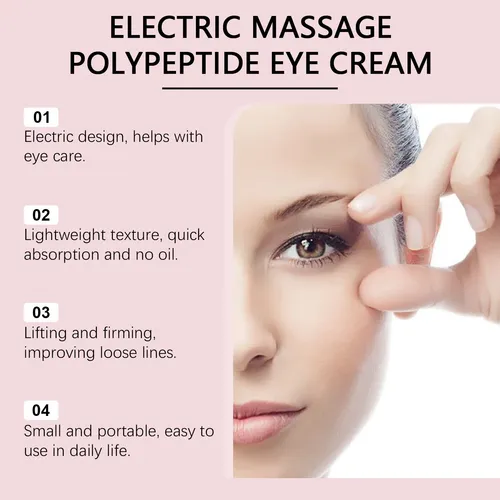 Crema Contorno De Ojos Jaysuing Masaje Eléctrico 5 Todo Tipo De Piel Día/noche