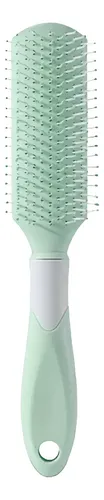 Cepillo De Pelo Cabello Mujer 9 Filas De Dientes Anchos X U