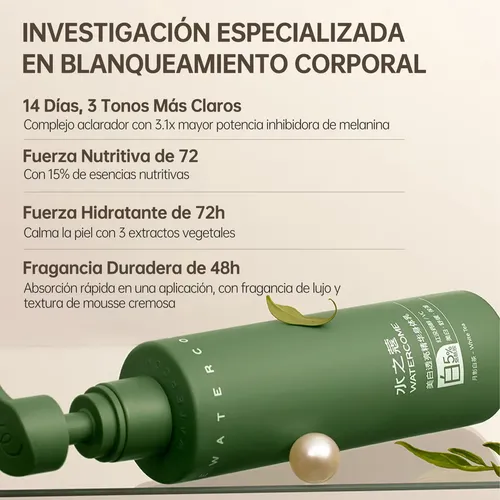 =hyu Watercome Loción Corporal Con 5 De Niacinamida Blanquea