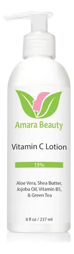 Loción Amara Beauty Con Vitamina C 15% Con Manteca De Karité