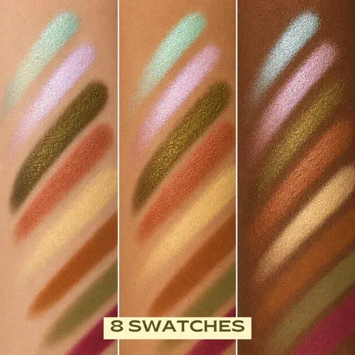 Paleta De Sombras Princesa Del Caribe 8 Colores Tropicales