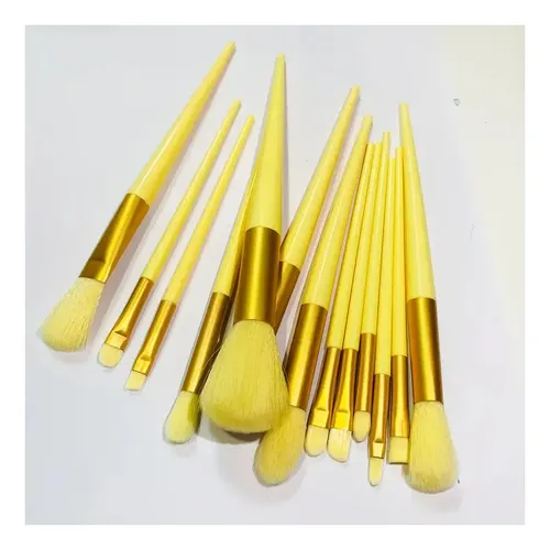 Set X 13 Brochas Para Maquillaje Profesional Rostro Make Up