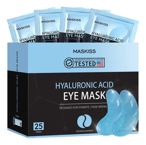 Parches Ojos Maskiss Colageno Oro 24k 50 Pares Antiedad