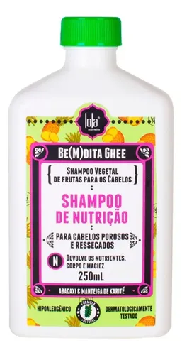 Lola Bemdita Ghee Shampoo 250ml + Mascara Nutrición 100gr