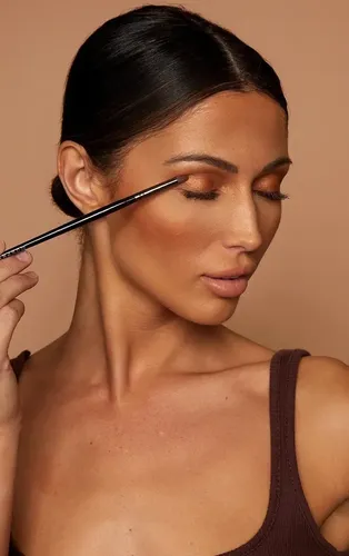 Brocha de Ojos Morphe E36 Para Detalles Pliegue Párpado Cerdas Sintéticas