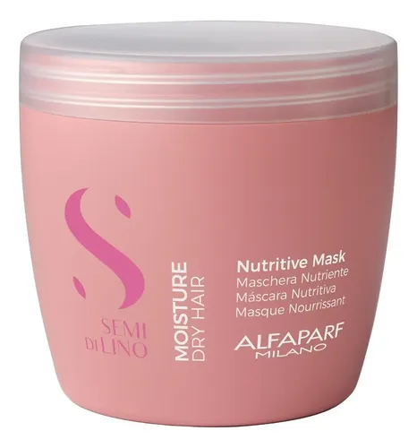 Kit Alfaparf Semi Di Lino Nutritive Grande Shampoo + Máscara