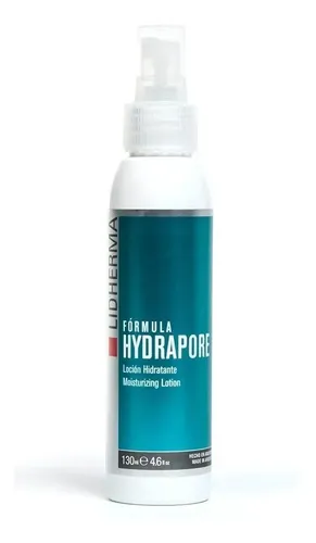 Loción Lidherma Hydrapore para todo tipo de piel de día y noche 125 mL 30+